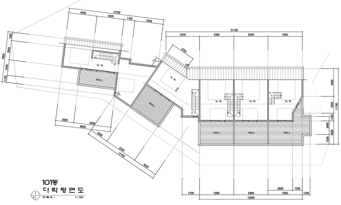 더포레스트 평면도_101동 다락