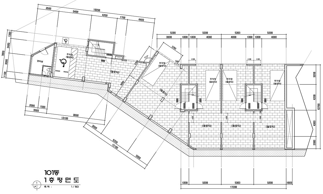 더포레스트 평면도_101동-지상1층